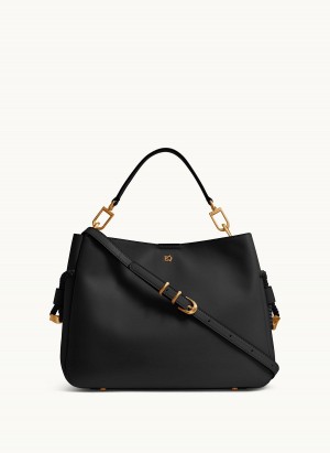 Bolso Satchel Donna Karan Bellerose Negras | Ecuador_DK73167