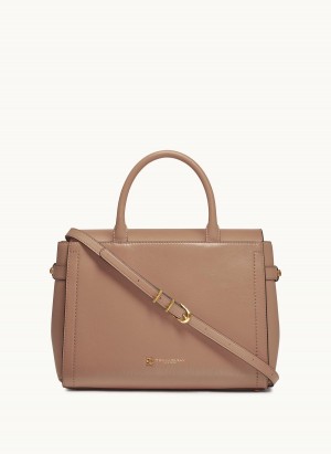 Bolso Satchel Donna Karan Roslyn Marrones | Ecuador_DK21774