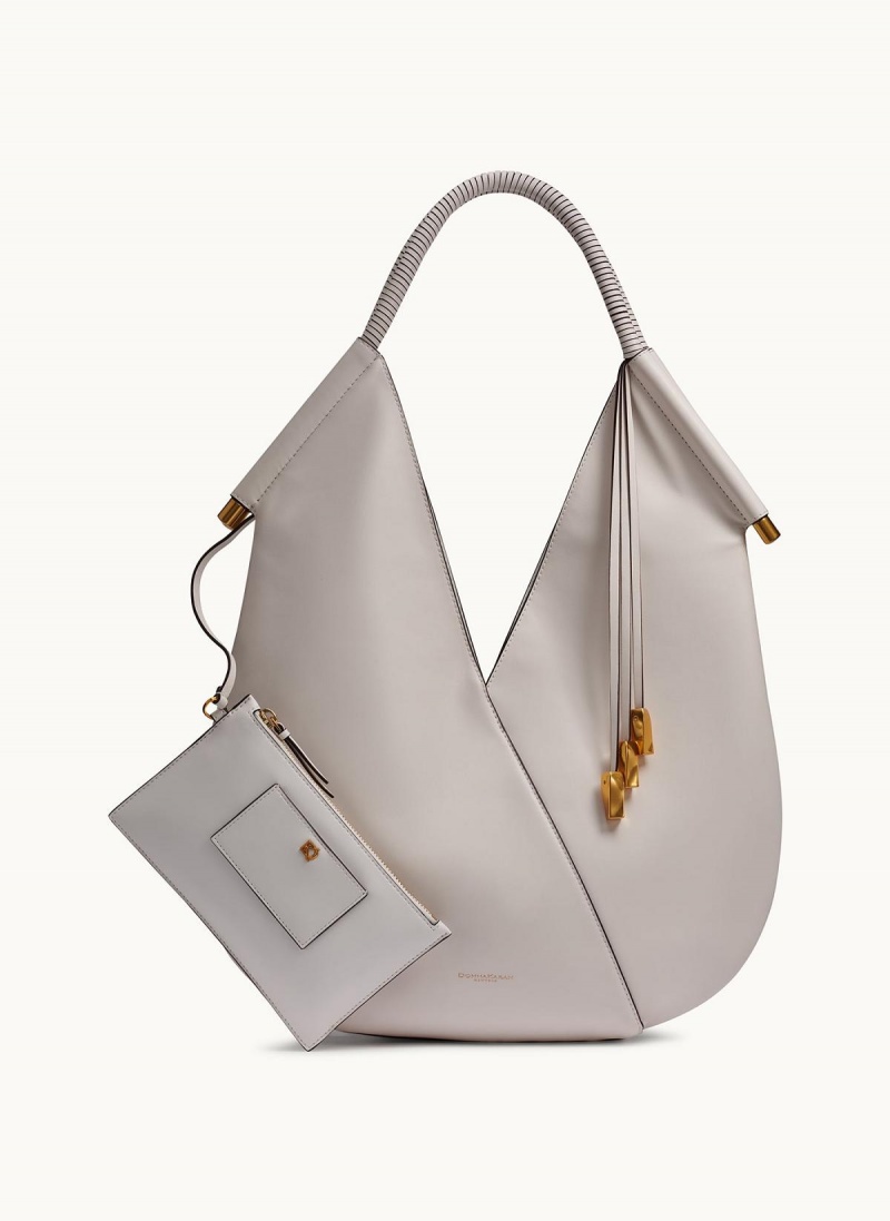 Bolsa de Hombro Donna Karan Baldwin Large Blancas | Ecuador_DK93939