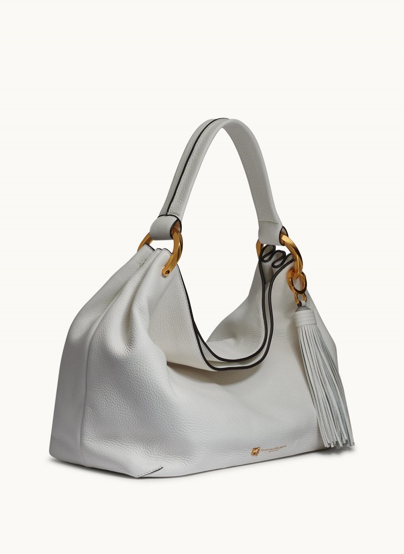 Bolsa de Hombro Donna Karan Glenwood Blancas | Ecuador_DK10862