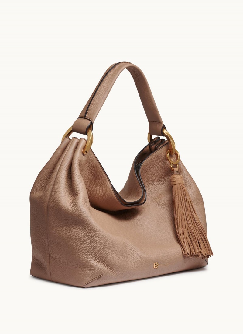 Bolsa de Hombro Donna Karan Glenwood Marrones | Ecuador_DK60843