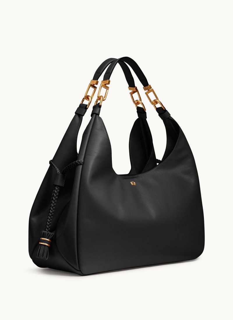 Bolso Hobo Donna Karan Bellerose Negras | Ecuador_DK66411