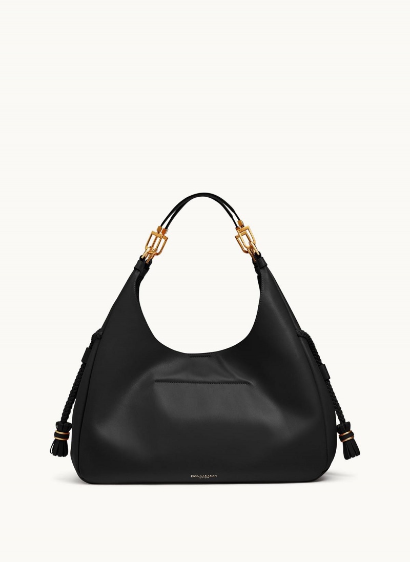 Bolso Hobo Donna Karan Bellerose Negras | Ecuador_DK66411