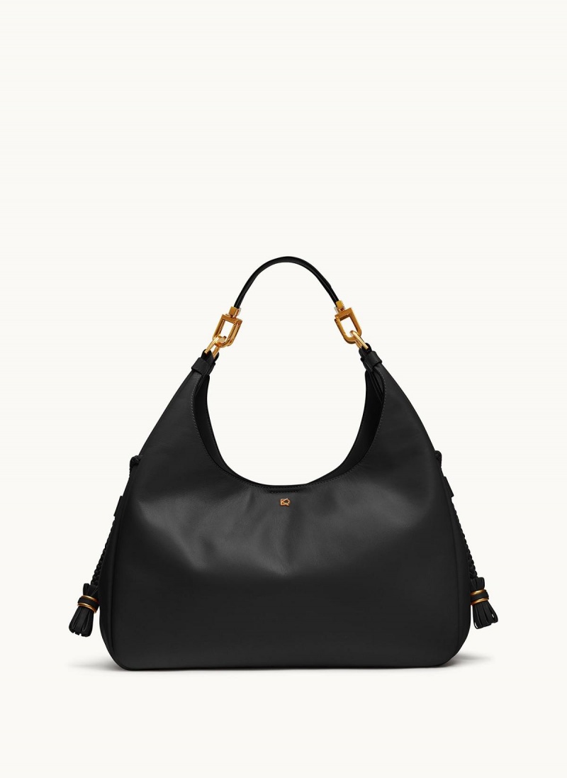 Bolso Hobo Donna Karan Bellerose Negras | Ecuador_DK66411