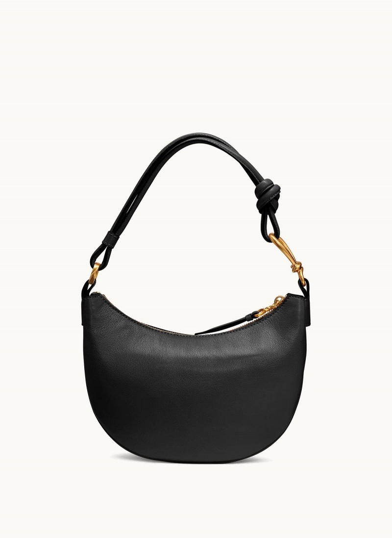 Bolso Hobo Donna Karan Roslyn Small Negras Doradas | Ecuador_DK17602