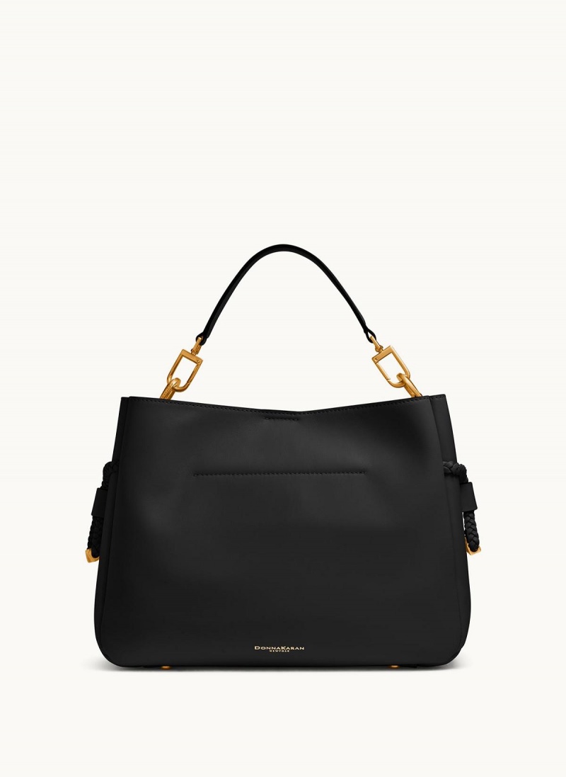 Bolso Satchel Donna Karan Bellerose Negras | Ecuador_DK73167