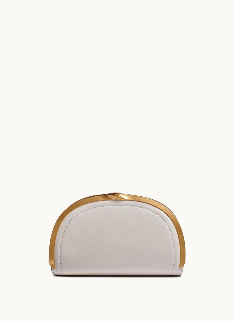 Bolso Satchel Donna Karan Lawrence Clutch Blancas | Ecuador_DK32546