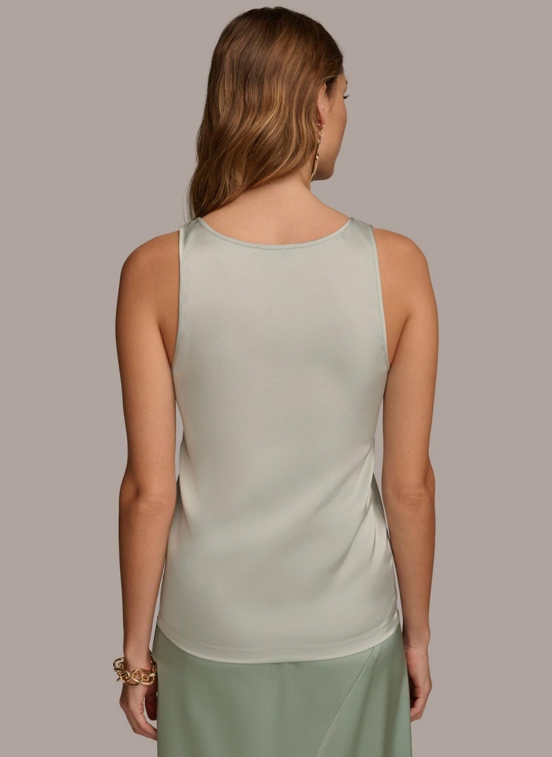 Falda Donna Karan Scoop Neck Tank Azules | Ecuador_DK69239