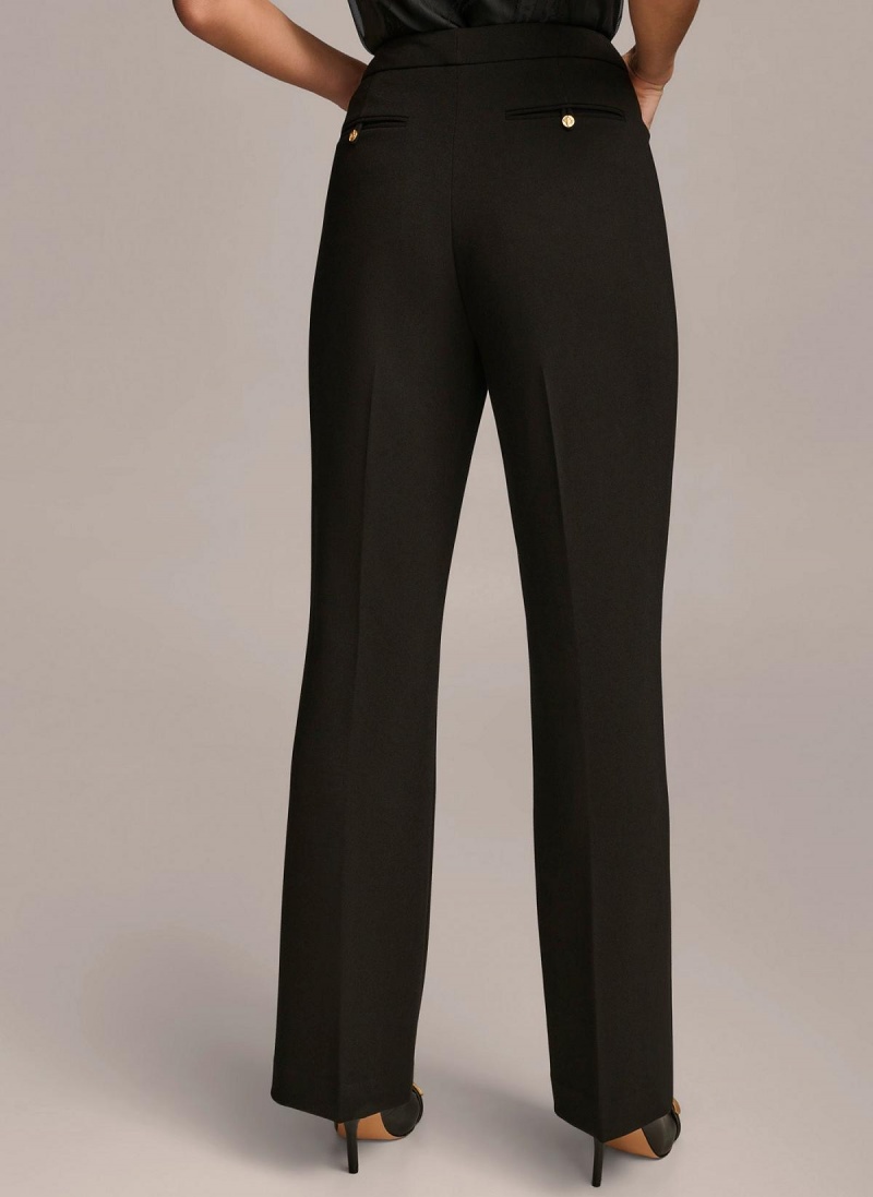 Pantalon Donna Karan Updated Modern Fit Negras | Ecuador_DK98297