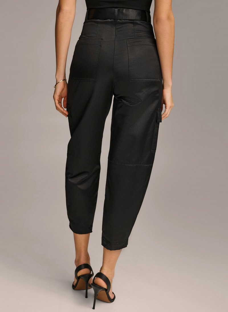 Pantalon Donna Karan Utility Negras | Ecuador_DK23398